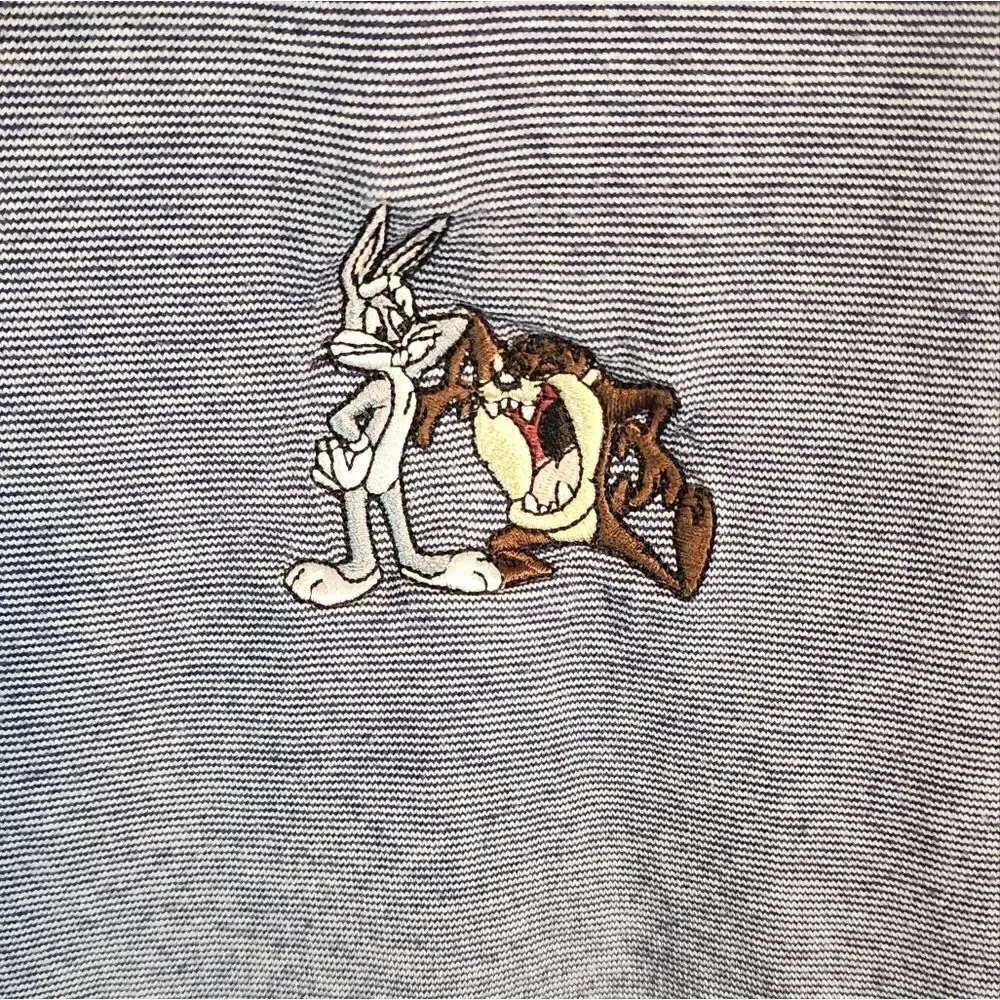 Men's Warner Bros polo, size Large